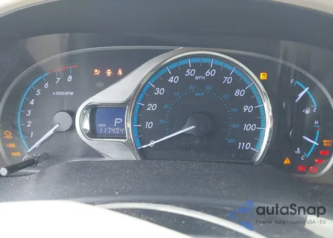 2012 Toyota Sienna Limited 7 Passenger z USA, uszkodzony, nr VIN 5TDDK3DC9CS042928